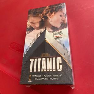 NIP The Titanic VHS movie